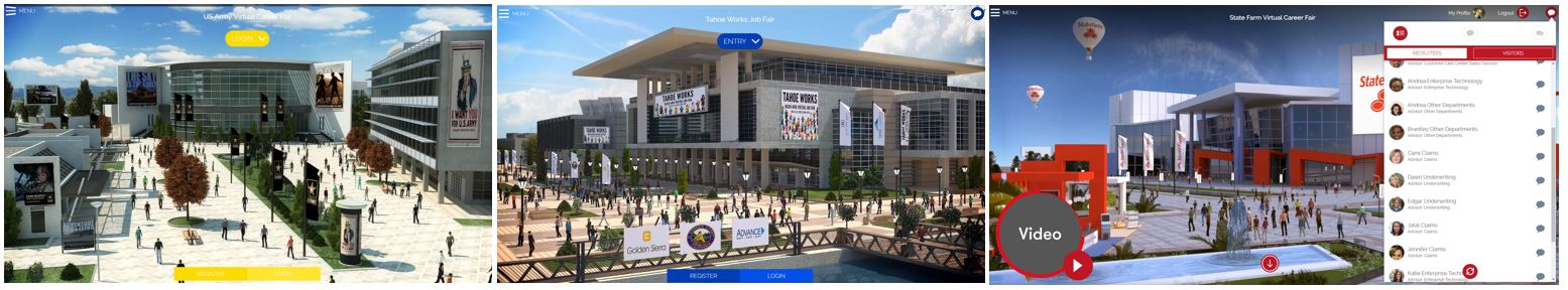 Universités clientes d'EasyVirtualFair